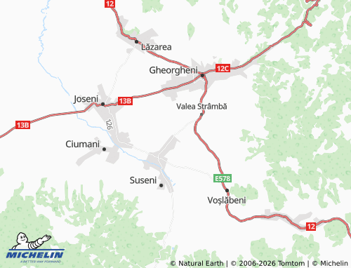 Mappa MICHELIN Chileni - ViaMichelin