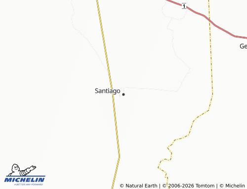 MICHELIN Santiago map - ViaMichelin