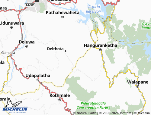 Mappa MICHELIN Pattiyagama Udagama - ViaMichelin