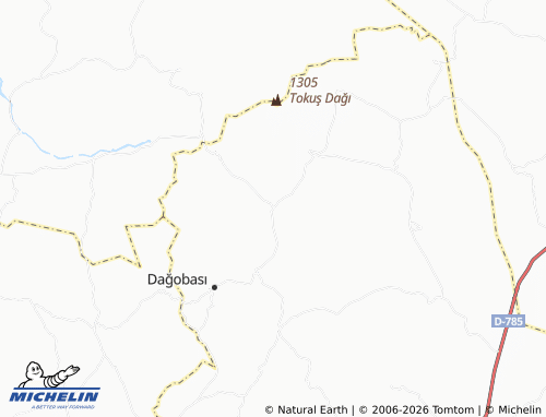 MICHELIN Meşeyayla map - ViaMichelin