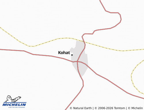 Mappa MICHELIN Kohat - ViaMichelin