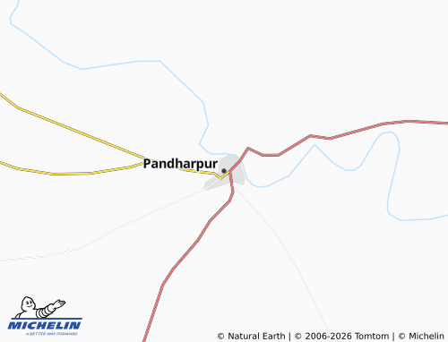 Carte MICHELIN Pandharpur - ViaMichelin
