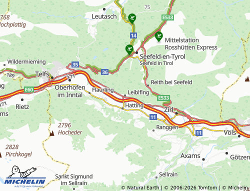 Mapa MICHELIN Leiblfing - ViaMichelin