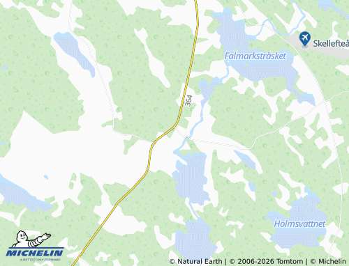 Mapa MICHELIN Hjoggbölefors - ViaMichelin