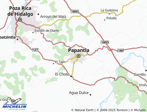 Mapa MICHELIN Cardenales - ViaMichelin