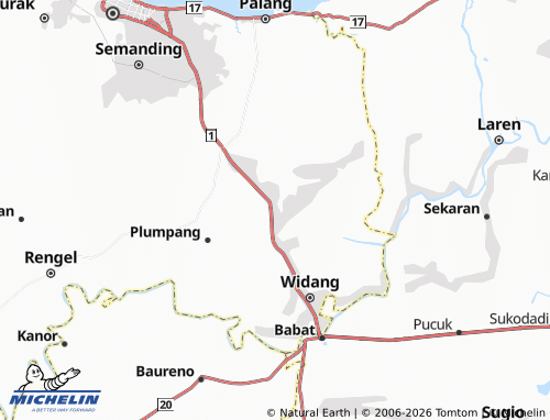 MICHELIN Mrutuk map - ViaMichelin