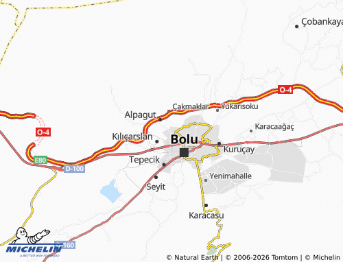 MICHELIN Alpagutbey map - ViaMichelin