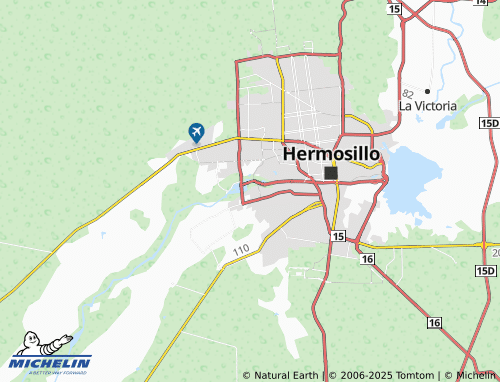 MICHELIN Villa Lourdes map - ViaMichelin