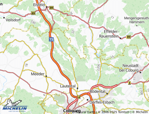 Mapa MICHELIN Neukirchen - ViaMichelin