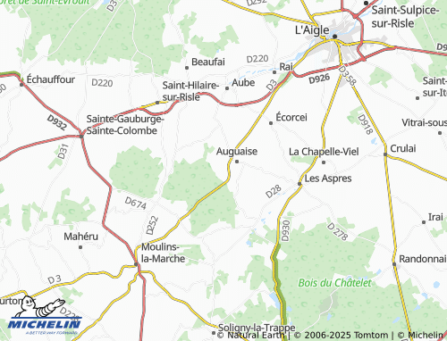 Mappa MICHELIN Le Châtelet - ViaMichelin
