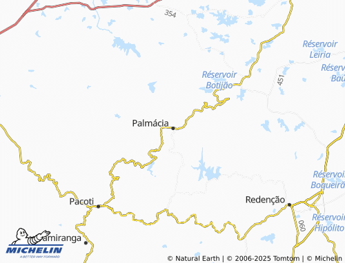 MICHELIN São Francisco map - ViaMichelin
