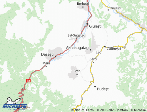 Mappa MICHELIN Hoteni - ViaMichelin