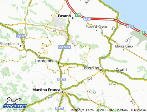 Mapa MICHELIN Trito - ViaMichelin