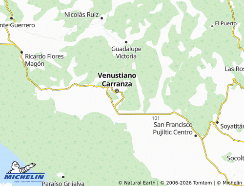 Mappa MICHELIN Santa Rosa - ViaMichelin
