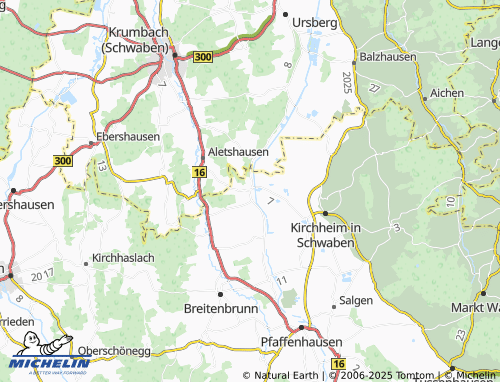 MICHELIN Hasberg map - ViaMichelin