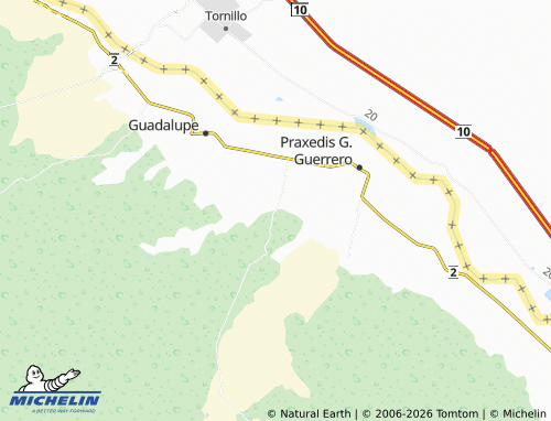 Mappa MICHELIN Rincón del Mimbre - ViaMichelin