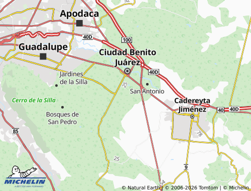 Mappa MICHELIN Bosques del Seminario - ViaMichelin