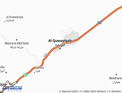 MICHELIN-Landkarte al-Basateen - ViaMichelin