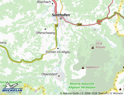 Mapa MICHELIN Au - ViaMichelin