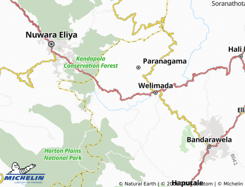 MICHELIN Gavarammana map - ViaMichelin