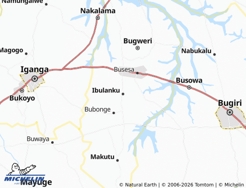 MICHELIN Ibulanku map - ViaMichelin