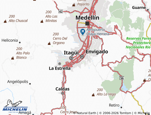 Carte MICHELIN Los Naranjos - ViaMichelin