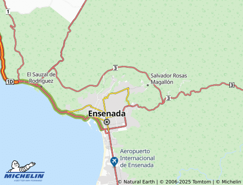 MICHELIN Lomitas, Indeco III map - ViaMichelin