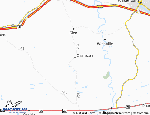 Mapa MICHELIN Charleston - ViaMichelin