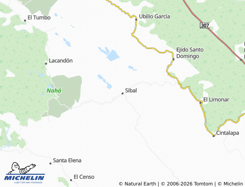 Mappa MICHELIN Sibal - ViaMichelin