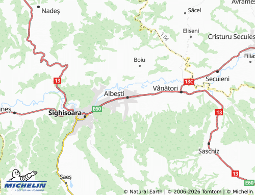 MICHELIN-Landkarte Weißkirch - ViaMichelin