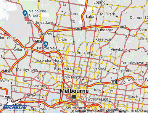 MICHELIN Coburg map - ViaMichelin