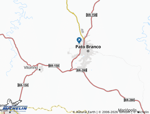 MICHELIN-Landkarte Planalto I - ViaMichelin