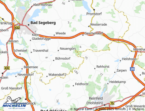 Mapa MICHELIN Stubben - ViaMichelin
