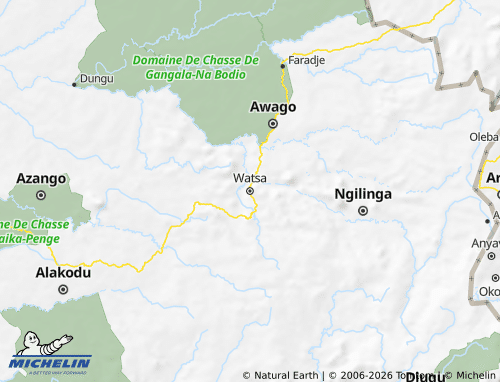 Mapa MICHELIN Watsa - ViaMichelin
