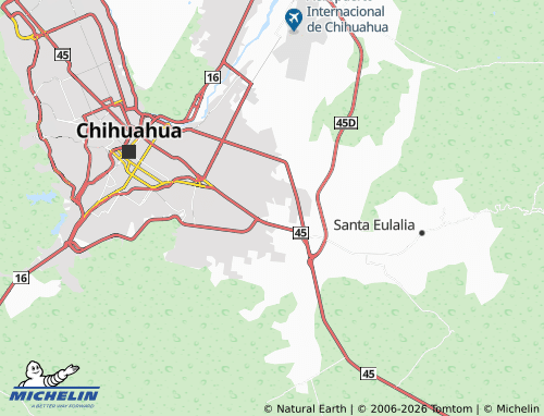 MICHELIN Pemex map - ViaMichelin