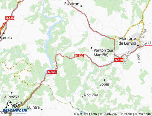 MICHELIN-Landkarte Seguín - ViaMichelin