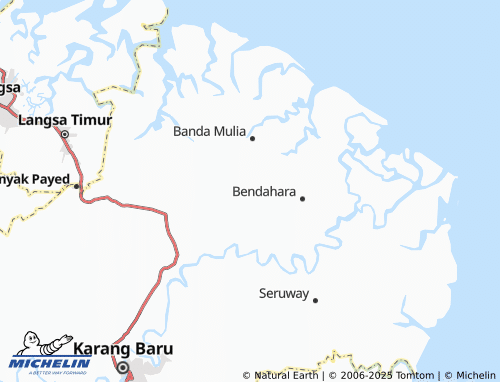 MICHELIN Tengku Tinggi map - ViaMichelin