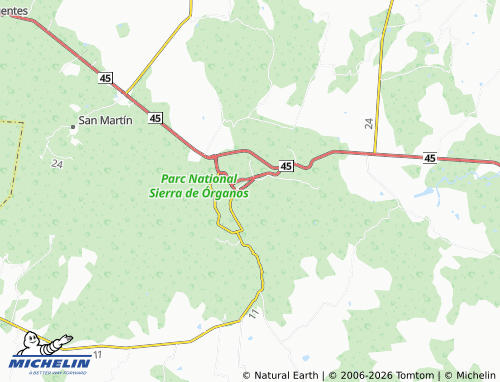 Mapa MICHELIN Las Escobillas - ViaMichelin