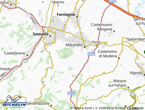 Mappa MICHELIN Torre delle Oche - ViaMichelin