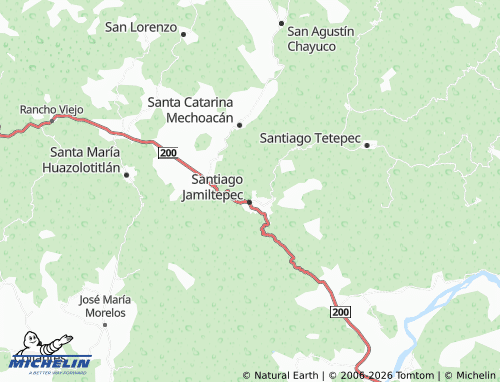 MICHELIN Lomas Paulina map - ViaMichelin