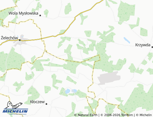 MICHELIN-Landkarte Feliksin - ViaMichelin