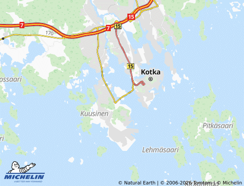 MICHELIN-Landkarte Hirssaari - ViaMichelin
