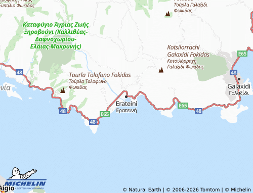 Carte MICHELIN Erateini - ViaMichelin
