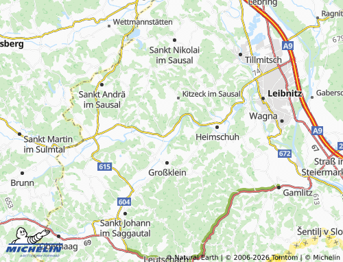 MICHELIN Fresing map - ViaMichelin