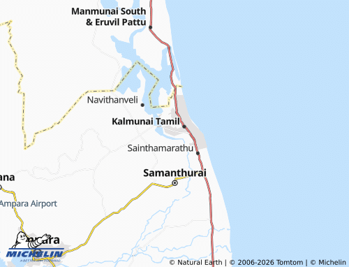 Mappa MICHELIN Natpiddimunai TD 01 - ViaMichelin