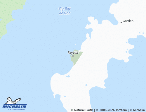 Carte MICHELIN Fayette - ViaMichelin