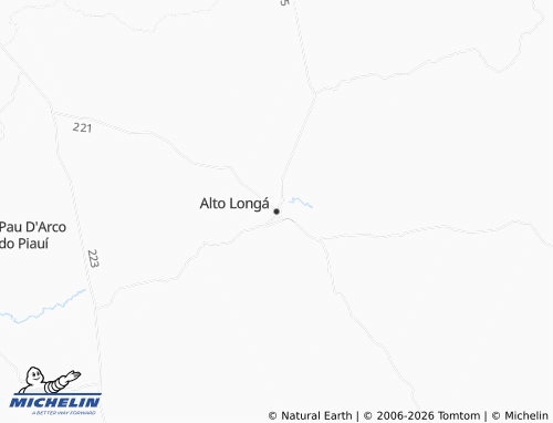 Carte MICHELIN Alto Longá - ViaMichelin