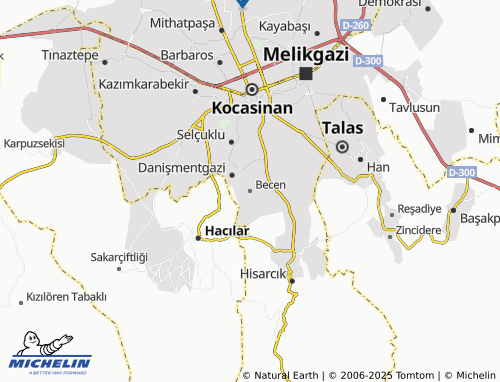 MICHELIN Becen map - ViaMichelin