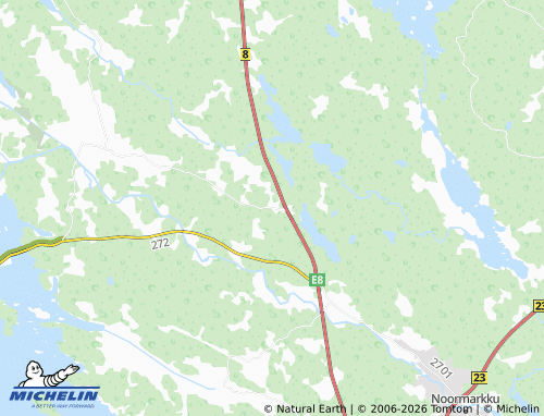 MICHELIN Lamppi map - ViaMichelin