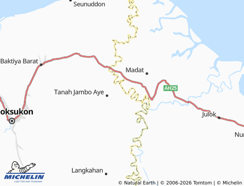 MICHELIN Cot Bada map - ViaMichelin